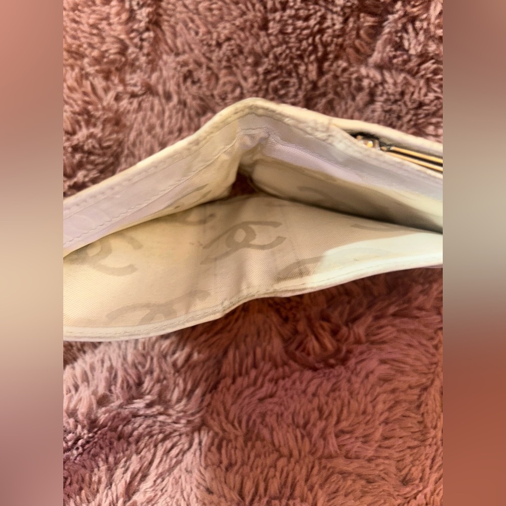 Chanel Python Quilted Leather Wallet - image 4